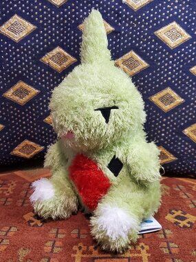 NWT Larvitar Pokemon Mofugutto Soft Small 14" Plush